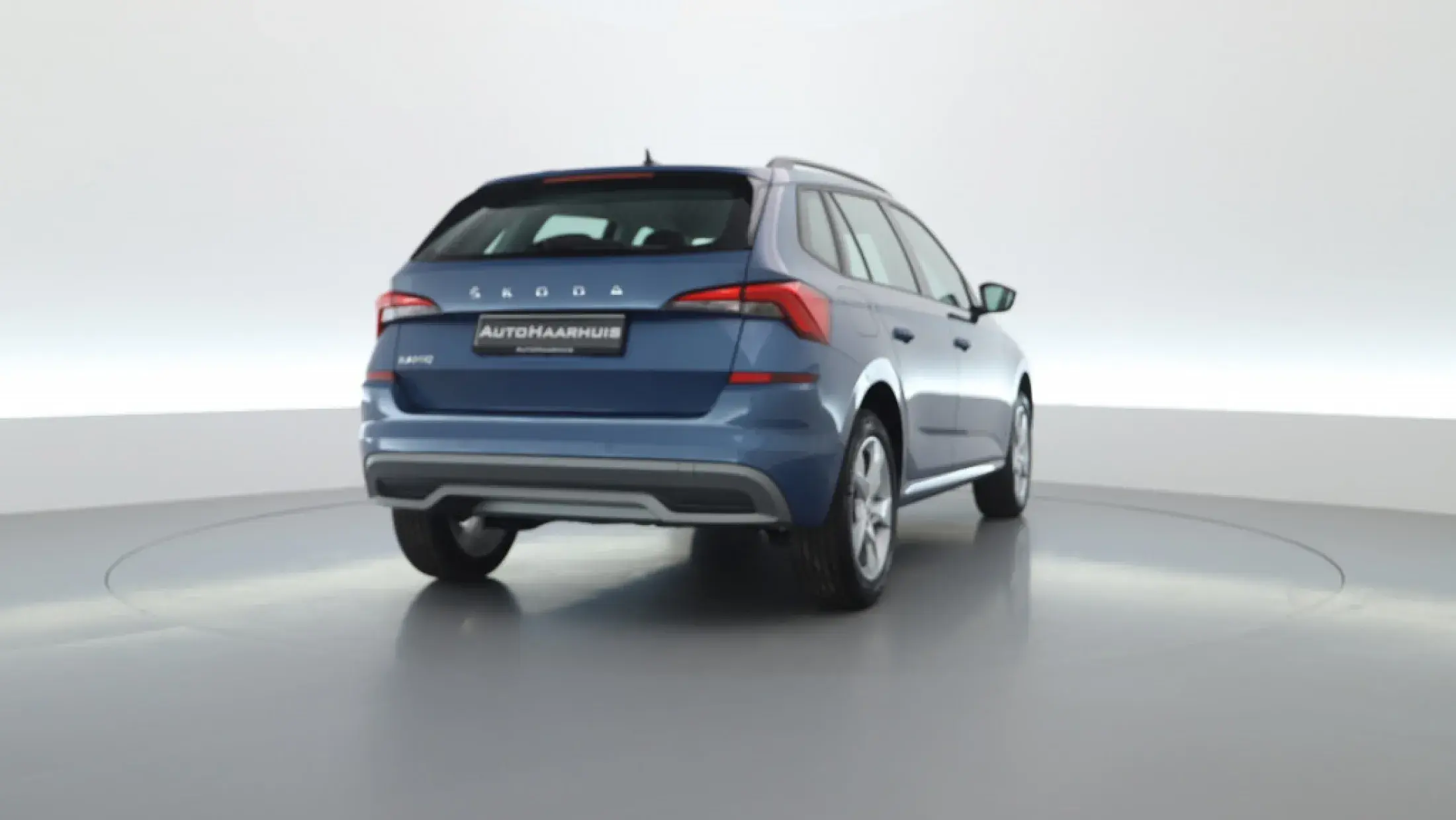 Achterkant Skoda Kamiq r
