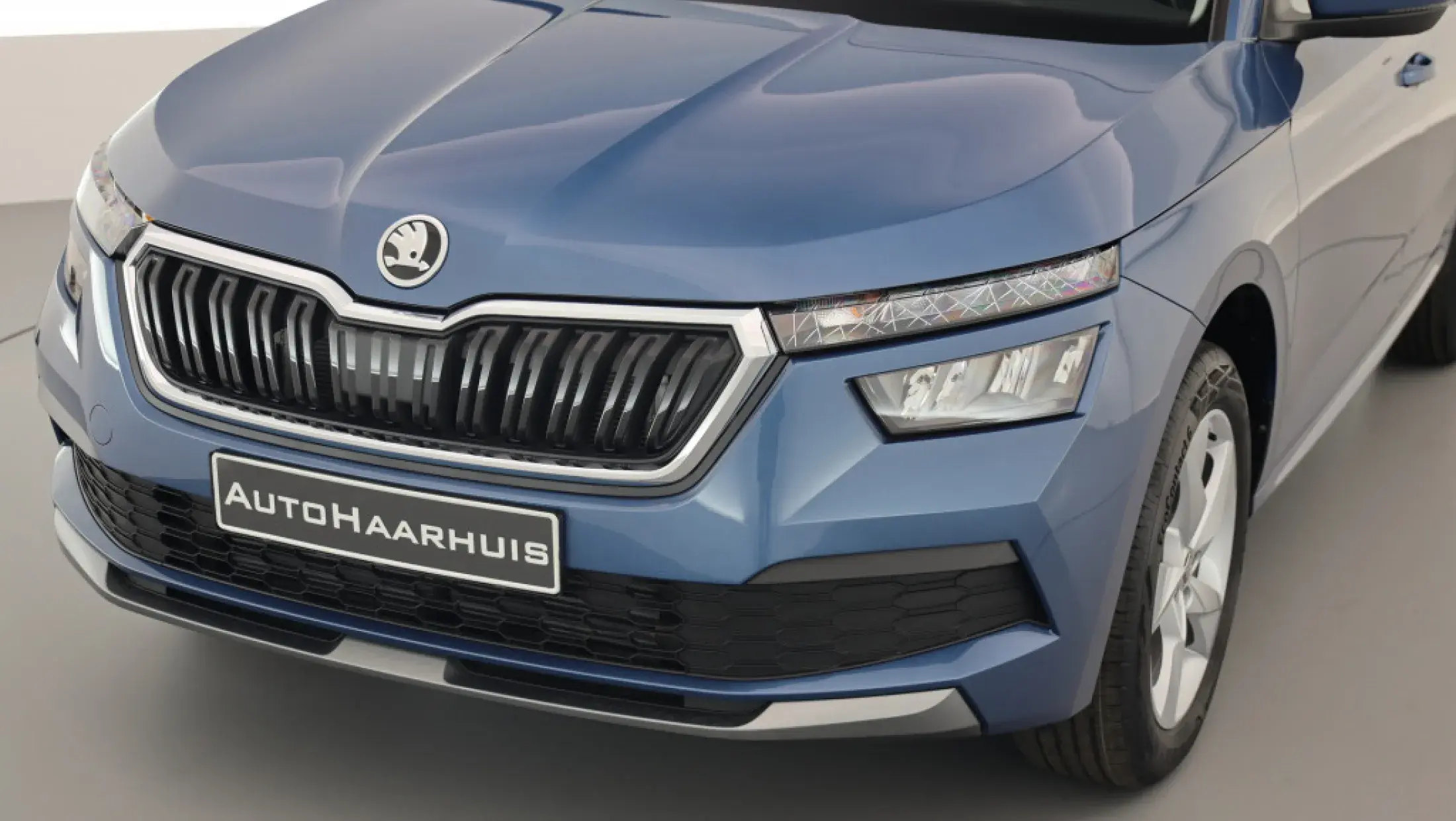voorkant skoda kamiq