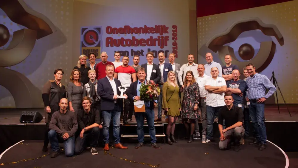 Winnaar autobedrijf van het jaar TEAM